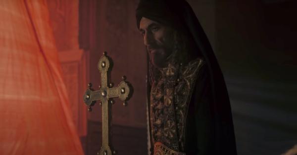Ilustrasi Sultan Salahuddin dalam film "Kingdom of Heaven" yang memilih tak menghancurkan gereja-gereja di Yerusalem setelah direbutnya pada 1187 (Foto: Youtube Yubi)