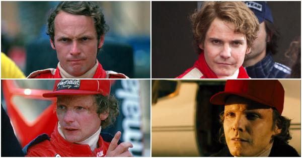 Andreas Nikolaus 'Niki' Lauda (sisi kiri) yang dalam film diperankan aktor Daniel Brühl (formula1.com/universalpictures.com)