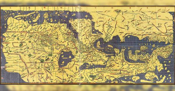 Ilustrasi Tabula Rogeriana