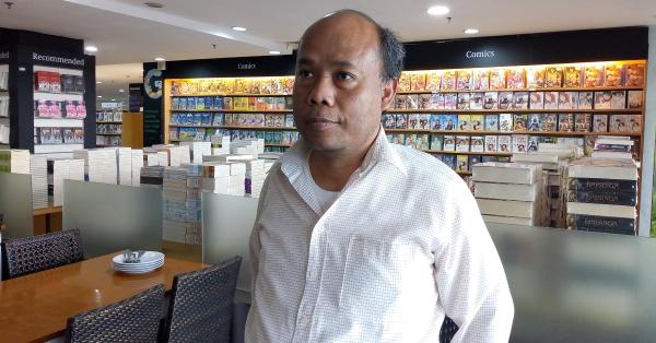 Wahyu Susilo, adik bungsu Wiji Thukul (Foto: Randy Wirayudha)