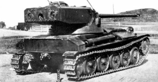 Purwarupa AMX-13 yang diuji di Amerika pada akhir 1950 (Foto: Repro "The AMX 13 Light Tank")