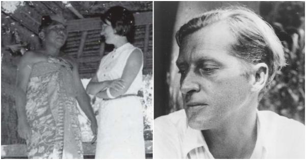 Tjokorda Gede Agung Soekawati (kiri) dan Walter Spies yang merintis gerakan Pita Maha (Puri Ubud/wereldculturen.nl)