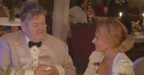 Penulis Harry Potter Joanne Kathleen Rowling (kanan) saat bersama mendiang Robbie Coltrane (Twitter @jk_rowling)