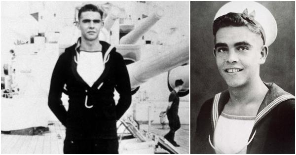 Di masa muda Sean Connery sempat bertugas jadi awak Kapal Induk HMS Formidable. (Twitter @OnthisdayRN).