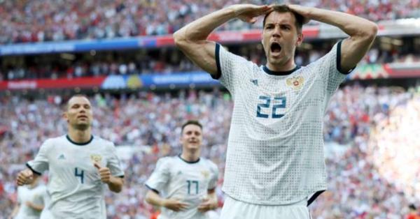 Kapten timnas Rusia Artem Sergeyevich Dzyuba (fifa.com)