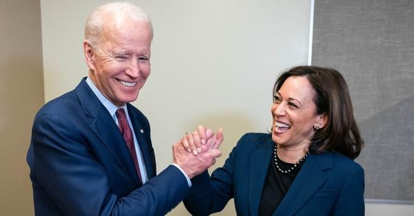 Joe Biden (kiri) bersama Kamala Devi Harris sebagai Capres-Cawapres Amerika di Pilpres 2020. (joebiden.com).