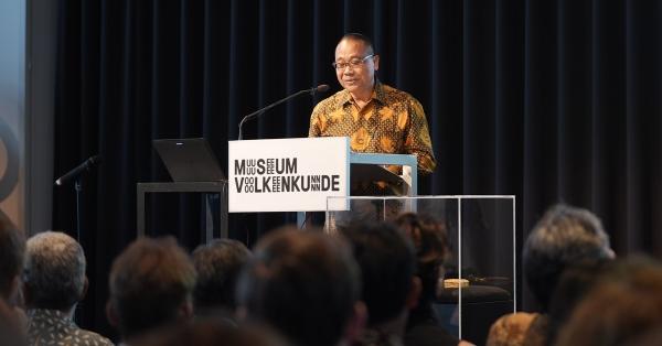 Ketua Tim Repatriasi Koleksi Asal Indonesia di Belanda I Gusti Agung Wesaka Puja (Riyono Rusli/Historia)