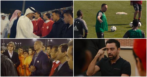 Momen pertemuan dengan Sheikh Hamad bin Khalifa bin Ahmed al-Thani, David Sergio Trezeguet, Xavier 'Xavi' Hernández i Creus & Latihan Tim Bayern Munich (Mola TV)