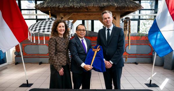 Keris milik Pangeran Diponegoro yang dikembalikan Belanda ke Indonesia (Foto: rijksoverheid nl)