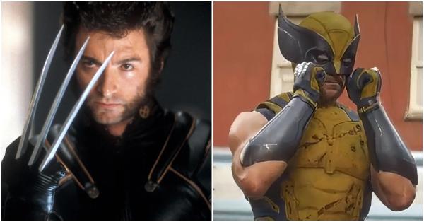 Aktor Australia, Hugh Michael Jackman saat memerankankan Logan/Wolverine di film X-Men (kiri) dan Deadpool & Wolverine (marvel.com)