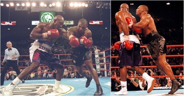 Tyson vs Holyfield II pada Juni 1997 (Foto: Instagram @mistahprince/@boxinglegacy)