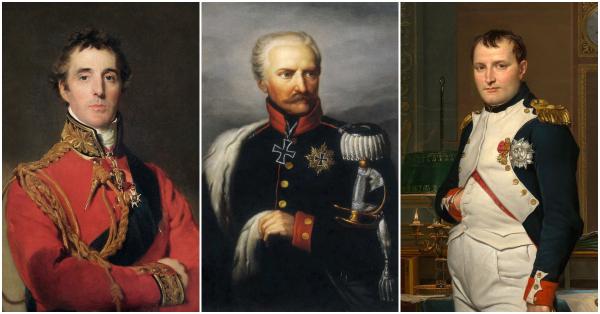 Ki-ka: Duke of Wellington, Marschall Graf Gebhard Leberecht von Blücher, Napoléon Bonaparte (Stiftung Stadtmuseum Berlin/National Gallery of Art/Apsley House)