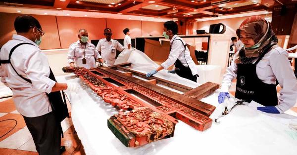 Koleksi-koleksi yang dikembalikan telah dipilih sesuai kebutuhan Museum Nasional. (Fernando Randy/Historia).