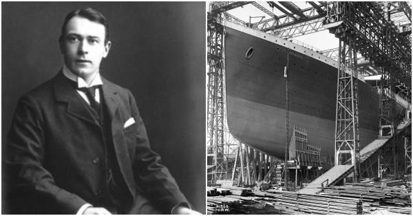 Thomas Andrews Jr. yang merancang Titanic (Ulster Folk & Transport Museum/loc.gov)