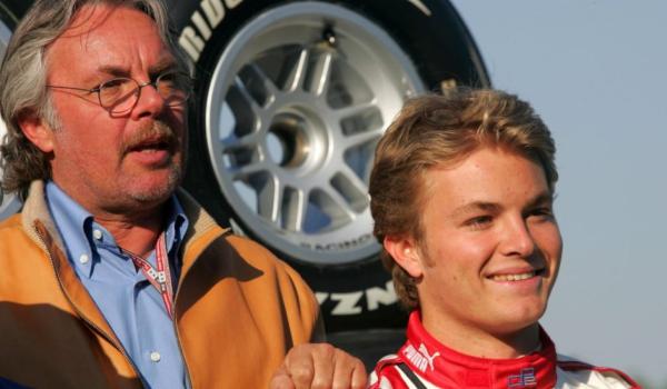Keijo Erik 'Keke' Rosberg (kiri) & Nico Erik Rosberg. (formula1.com).