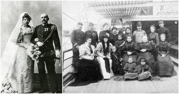 Margaretha Geetruida Zelle bersama suaminya mengarungi kehidupan baru ke Hindia Belanda (KITLV/friesmuseum.nl)