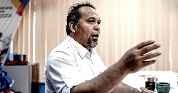 Olympian Krisna Bayu mengenang sosok mentor Lukman Niode (Fernando Randy/Historia).