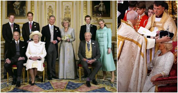Camilla saat dipinang Pangeran Charles (kiri) dan dinobatkan sebagai permaisuri (royal.uk)