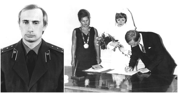 Putin yang menikahi Lyudmila Alexandrovna Shkrebneva saat sudah jadi perwira KGB (kremlin.ru)