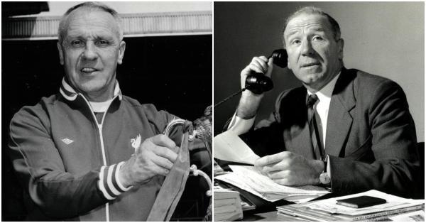 William 'Bill' Shankly (kiri) dan Sir Alexander Matthew 'Matt' Busby dikenal bersahabat dekat (liverpoolfc.com/manutd.com)