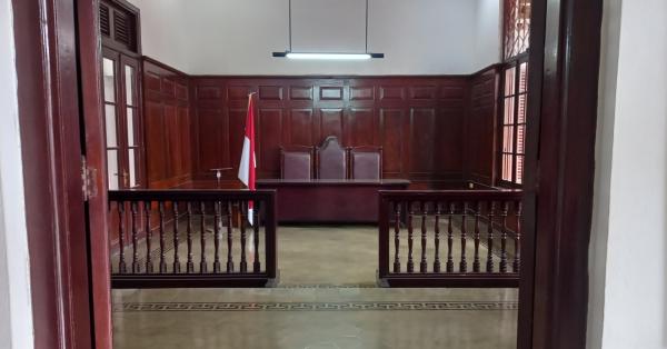 Ruang sidang di mana Sukarno dkk. didakwa Landraad Bandung (Randy Wirayudha/Historia)