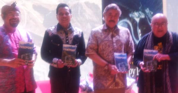 Kiri-kanan: Ninok Laksono, Chappy Hakim, Gayus Lumbuun, dan Jaya Suprana. (Martin Sitompul/Historia.ID).