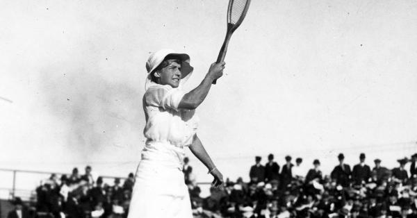 May Sutton jadi petenis asing pertama yang menangkan Wimbledon pada 1905 (Foto: wimbledon.com)