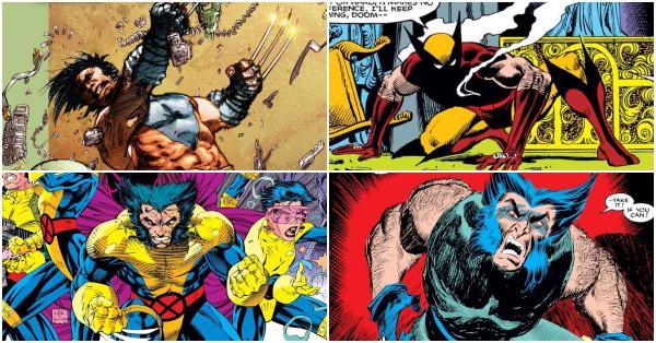 Aneka perubahan penampakan dan kostum Wolverine di komik-komik Marvel (marvel.com)