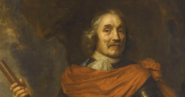 Laksamana Maarten Harpertszoon van Tromp karya pelukis Jan Lievens (Rijksmuseum)