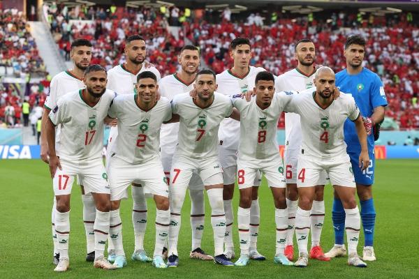 Tim Maroko dalam Piala Dunia 2022 di Qatar. (Twitter resmi @FIFAWorldCup).