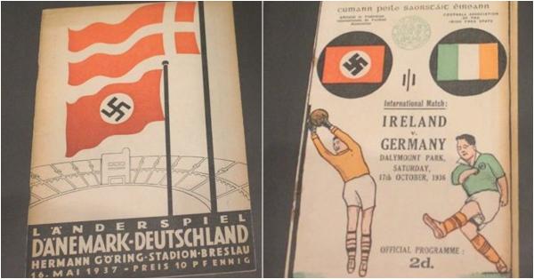 Pasca-Hitler naik jadi kanselir, emblem dan bendera Partai Nazi dijadikan bendera nasional Jerman. (Randy Wirayudha/Historia).