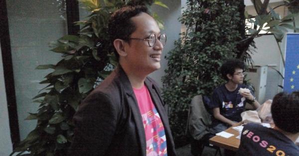 Nauval Yazid, Festival Co-Directors Europe on Screen 2019 (Randy Wirayudha/Historia)