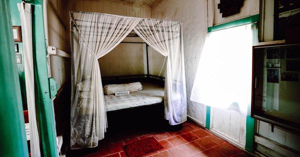 Kamar bekas presiden Sukarno di Rengasdengklok. (Fernando Randy/Historia.id).