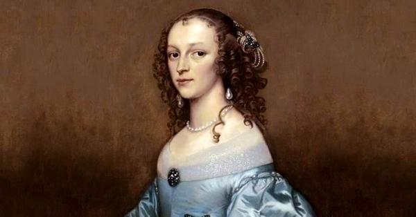 Kerah bertha dalam lukisan karya Adriaen Hanneman dari 1650