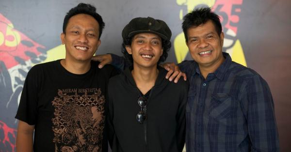 Kiri ke kanan: Yuda Kurniawan, Fajar Merah, Lexy Rambadeta (Foto: Dok. Yuda Kurniawan/Rekam Docs)