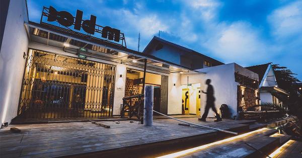 Suasana sore hari di M Bloc. (Fernando Randy/Historia).