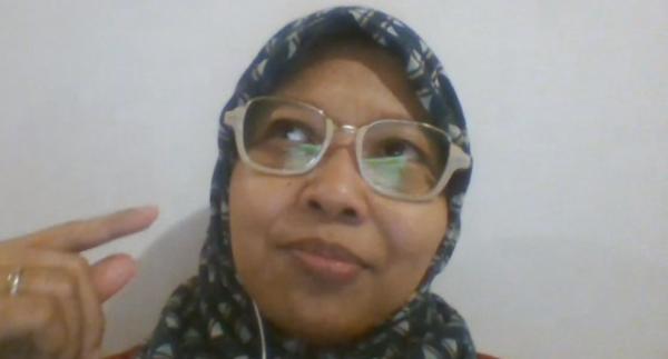 Pakar kuliner Reno Andam Suri (Tangkapan Layar Google Meet)