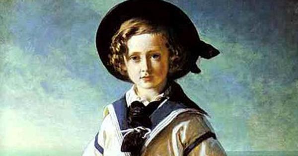 Pangeran Albert Edward (kelak menjadi Raja Edward VII) dalam pakaian pelaut, lukisan karya Franz Xaver Winterhalter (1846)