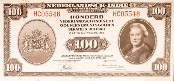 Uang NICA senilai Seratus Rupiah. (Historia.id/Koleksi Museum Bank Indonesia).