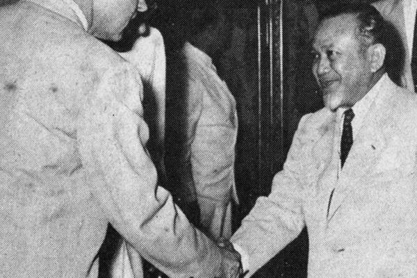 Ahmad Subardjo, saksi mata Insiden 26 Februari 1936 di Jepang. (Repro Kesadaran Nasional).