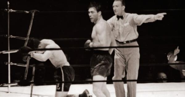 Max Schmeling vs Joe Louis jilid I pada 1936 dengan kemenangan KO Schmeling. (max-schmeling-stiftung.de).