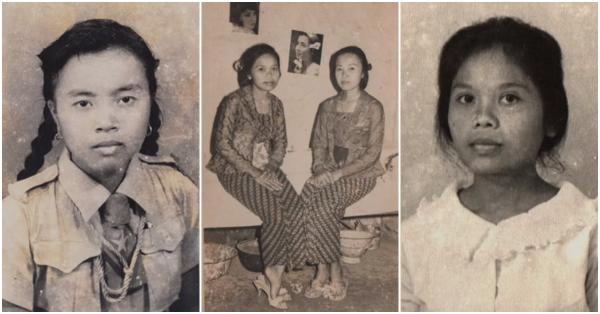 Masa muda Kusdalini (kiri) & Kaminah (KawanKawan Media)