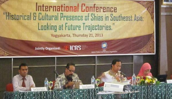 Konferensi Internasional Sejarah dan Budaya Syiah di Asia Tenggara di Yogyakarta tahun 2013.