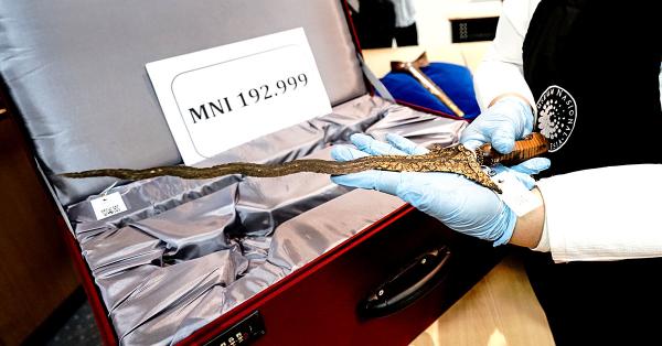 Keris Kiai Nogo Siluman langsung dimasukan sebagai salah satu benda bersejarah oleh Museum Nasional. (Fernando Randy/Historia).