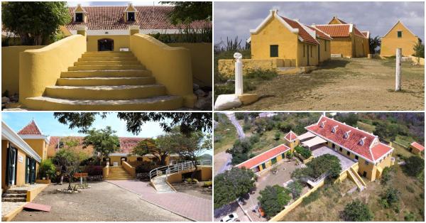 Eks-Landhuis Knip yang kini menjadi Tula Museo di Curaçao (curacaomonuments.org/visit-curacao.com)