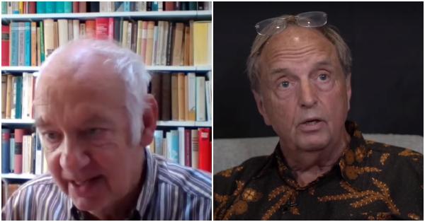 Harry A. Poeze (kiri) dan Henk Schulte Nordholt (Tangkapan Layar Youtube Historia)