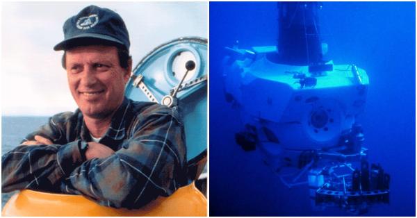 Dr, Letkol Robert Duane Ballard (kiri) yang menemukan bangkai Titanic dan wahana DSV Alvin (navy.mil/noaa.gov)