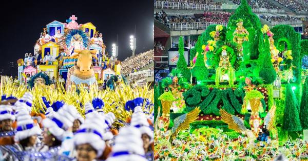Parade blocos atau kirab usungan raksasa yang ikonik di tiap perhelatan Karnaval Rio (Foto: riocarnaval.org)