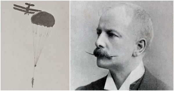 Parasut "Guardian Angel" ciptaan Everard Colthrop (Foto: biodiversitylibrary.org/gracesguide.co.uk)