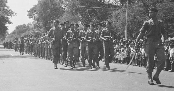 Pasukan DST yang kala dipimpin Kapten Raymond Pierre Paul Westerling melakoni pembantaian di Sulawesi Selatan. (nationaalarchief.nl).
